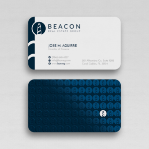 Biz Card for Beacon Real Estate Group - BREG | Visitenkarten-Design von WebixBD