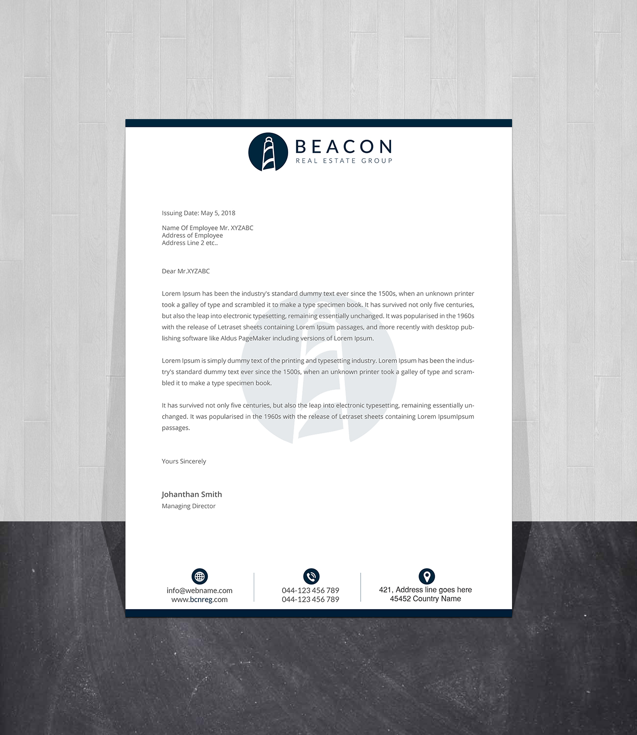 Business Card Design by Creations Box 2015 for this project | Design #25097438