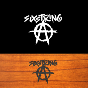 Six String Anarchy (Anarchy Symbol not Text) | T-Shirt-Design von Falih A