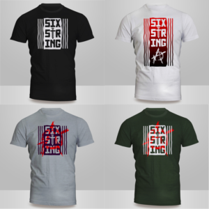 Six String Anarchy (Anarchy Symbol not Text) | T-Shirt-Design von Kero