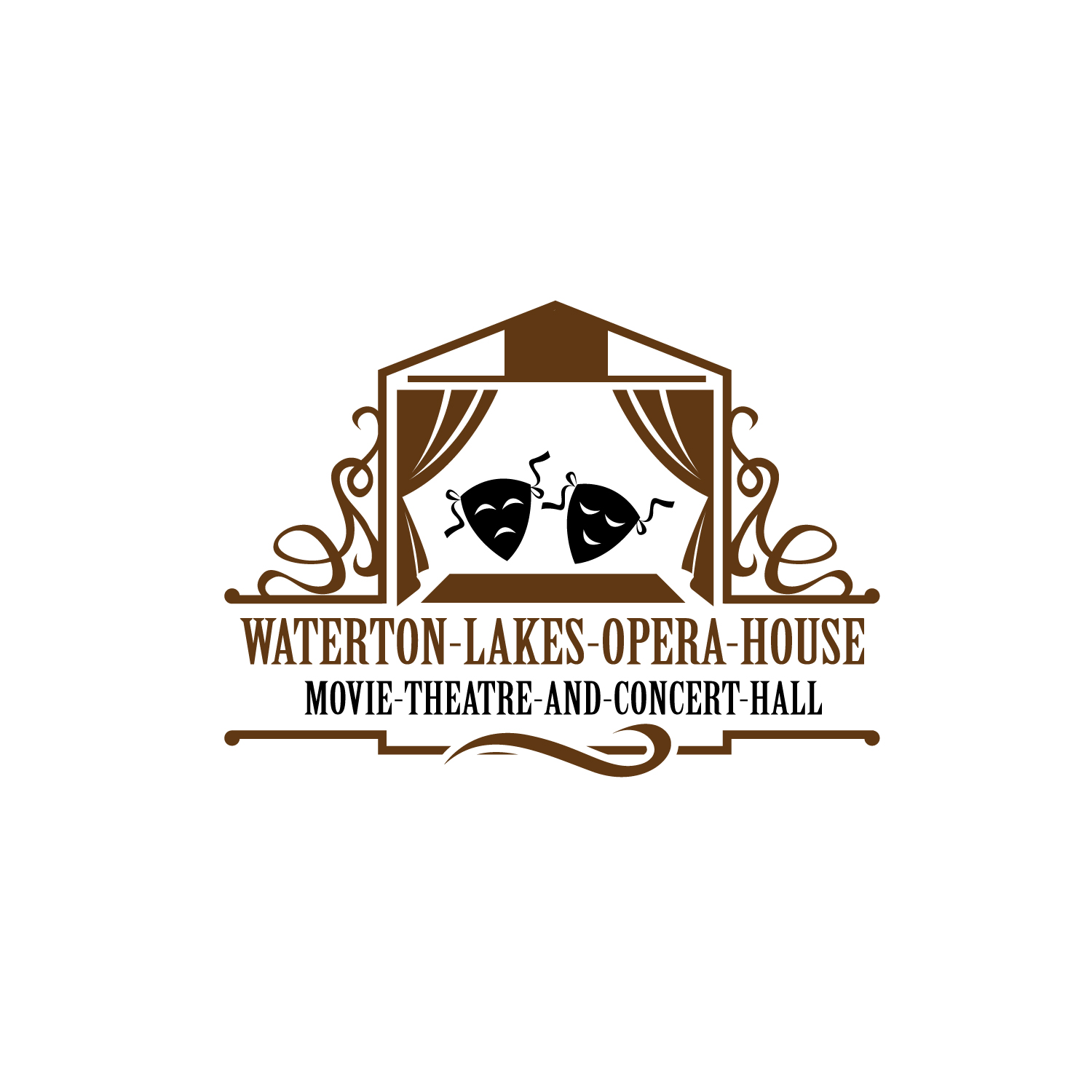 Diseño de Logo por geni para Waterton Lakes Opera House | Diseño #25091780