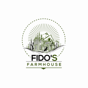 Fido's Farmhouse | Diseño de Logo por digitalpolo.com