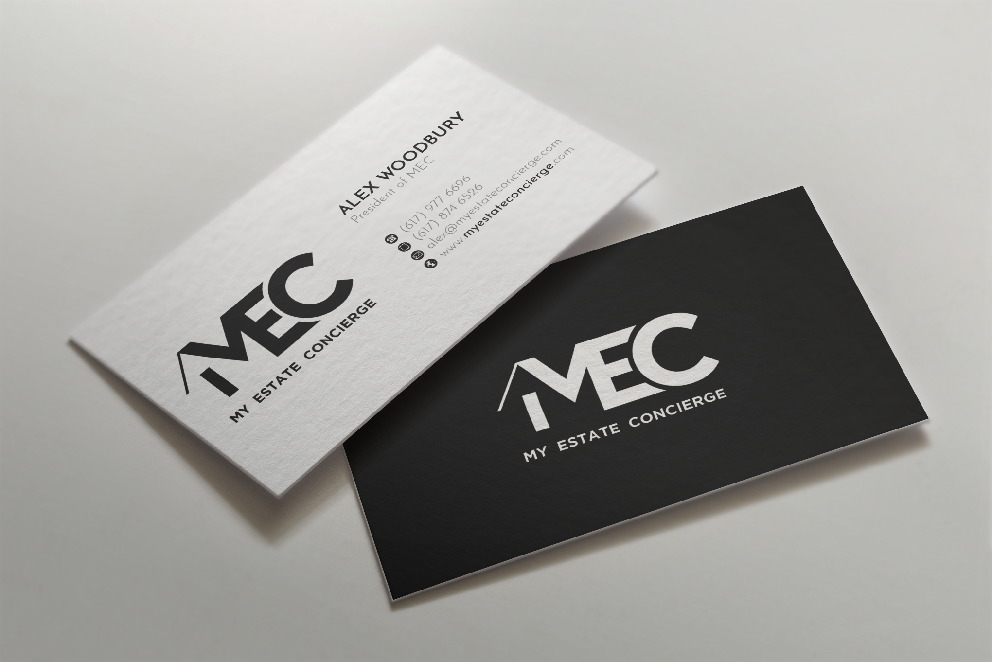 Diseño de Tarjeta de Presentación por WebixBD para My Estate Concierge | Diseño #25087993