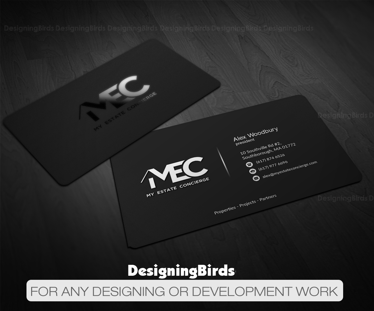 Design de Carte de Visite par Designing Birds pour My Estate Concierge | Design #25090338