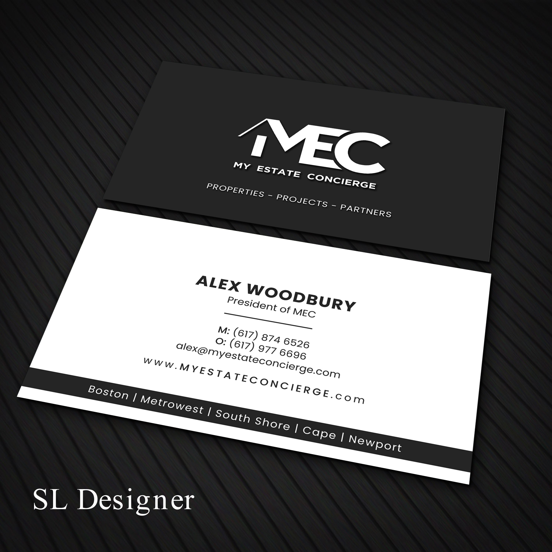 Business Card Design by SL Designer for My Estate Concierge | Design #25091761