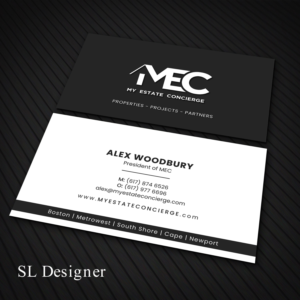 Design de Carte de Visite par SL Designer pour My Estate Concierge | Design : #25091761