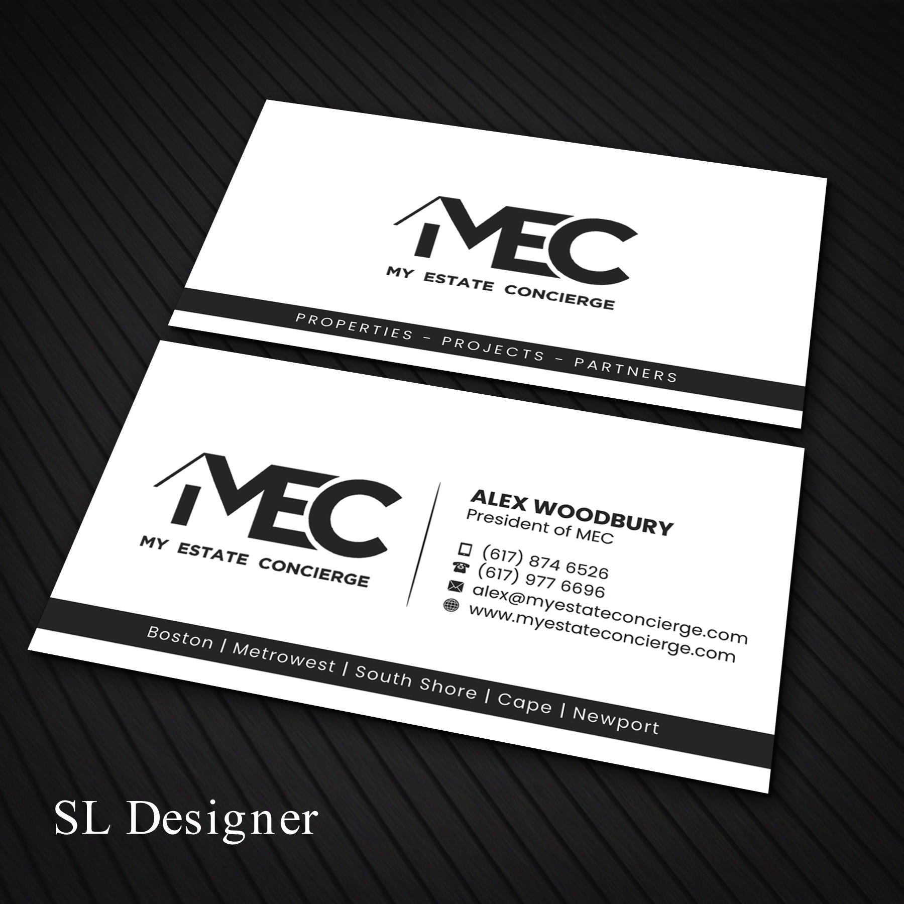 Business Card Design by SL Designer for My Estate Concierge | Design #25091763