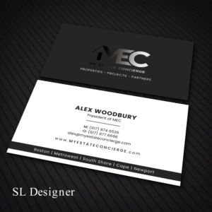 Design de Carte de Visite par SL Designer pour My Estate Concierge | Design : #25091766