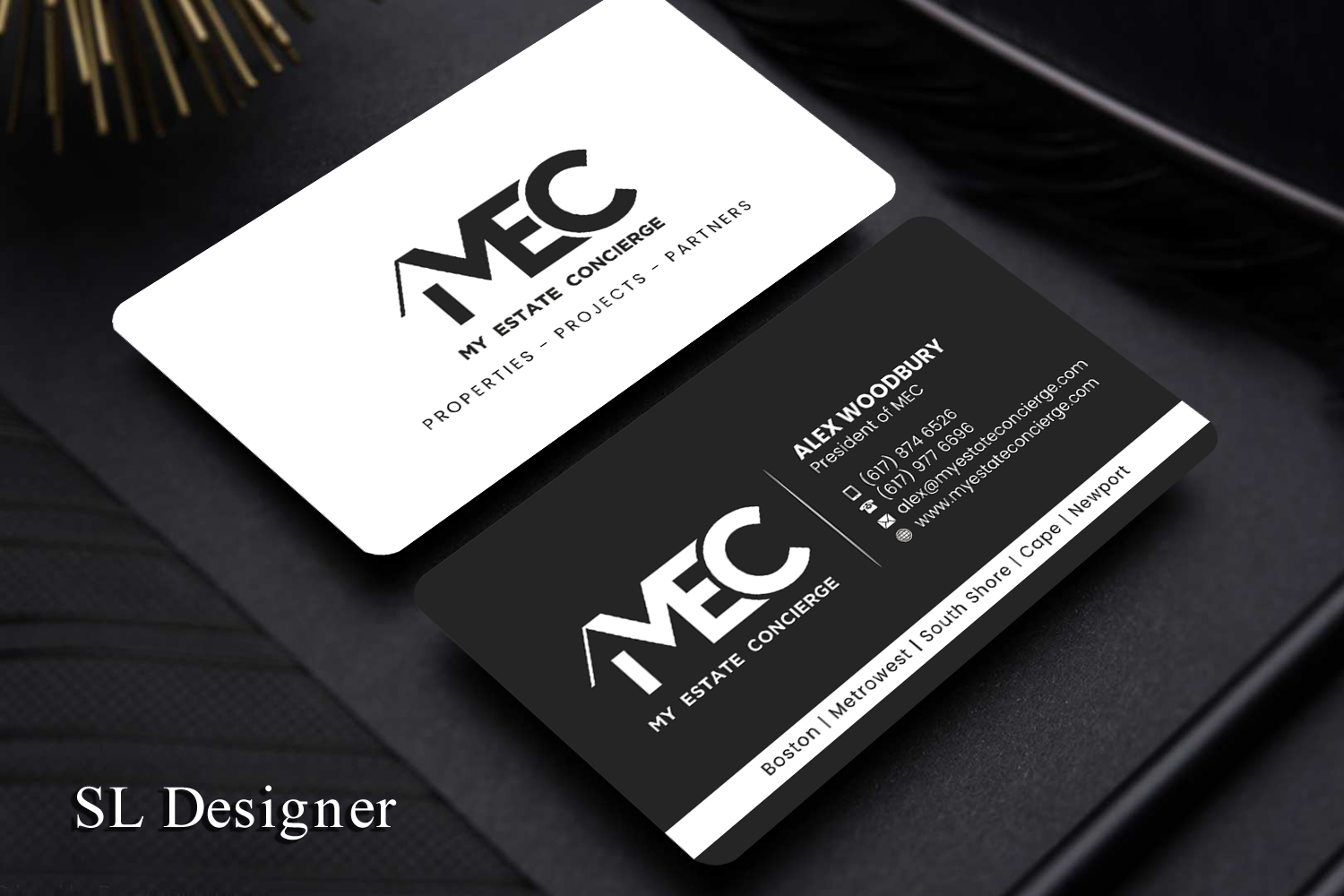 Diseño de Tarjeta de Presentación por SL Designer para My Estate Concierge | Diseño #25091771