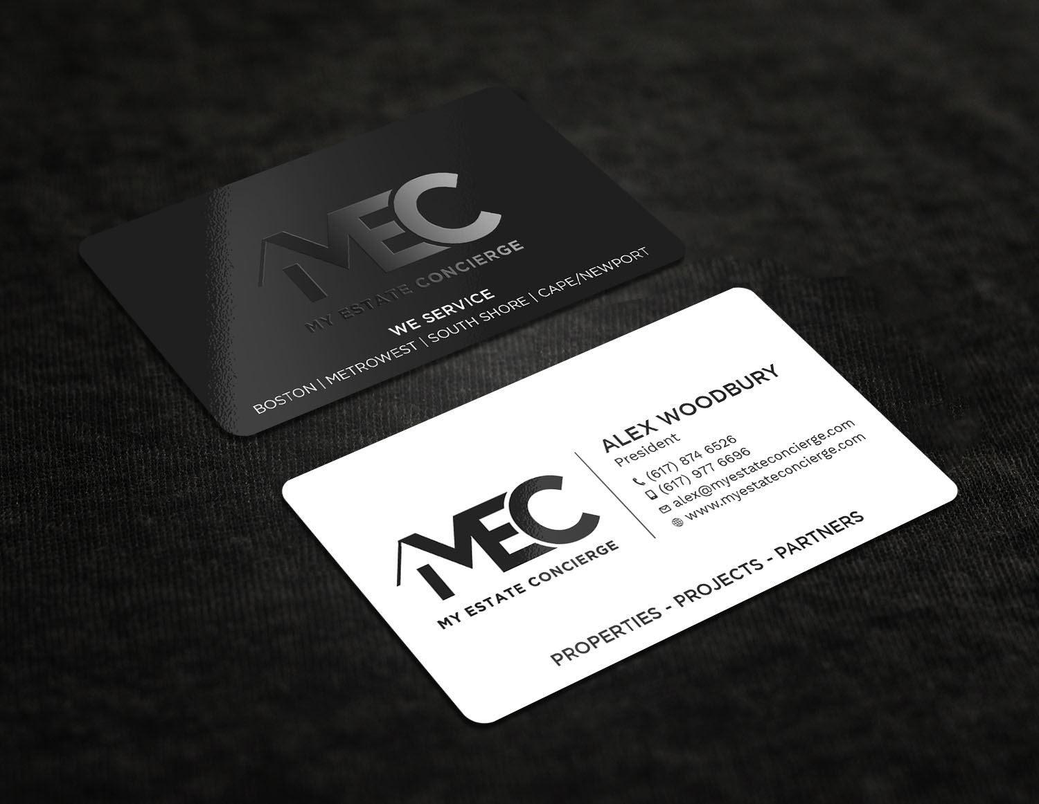 Diseño de Tarjeta de Presentación por Tripti Ranjan Gain para My Estate Concierge | Diseño #25091848