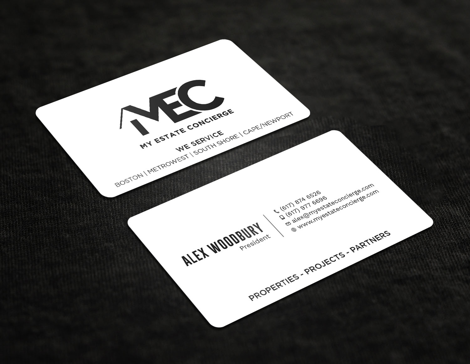 Diseño de Tarjeta de Presentación por Tripti Ranjan Gain para My Estate Concierge | Diseño #25091850