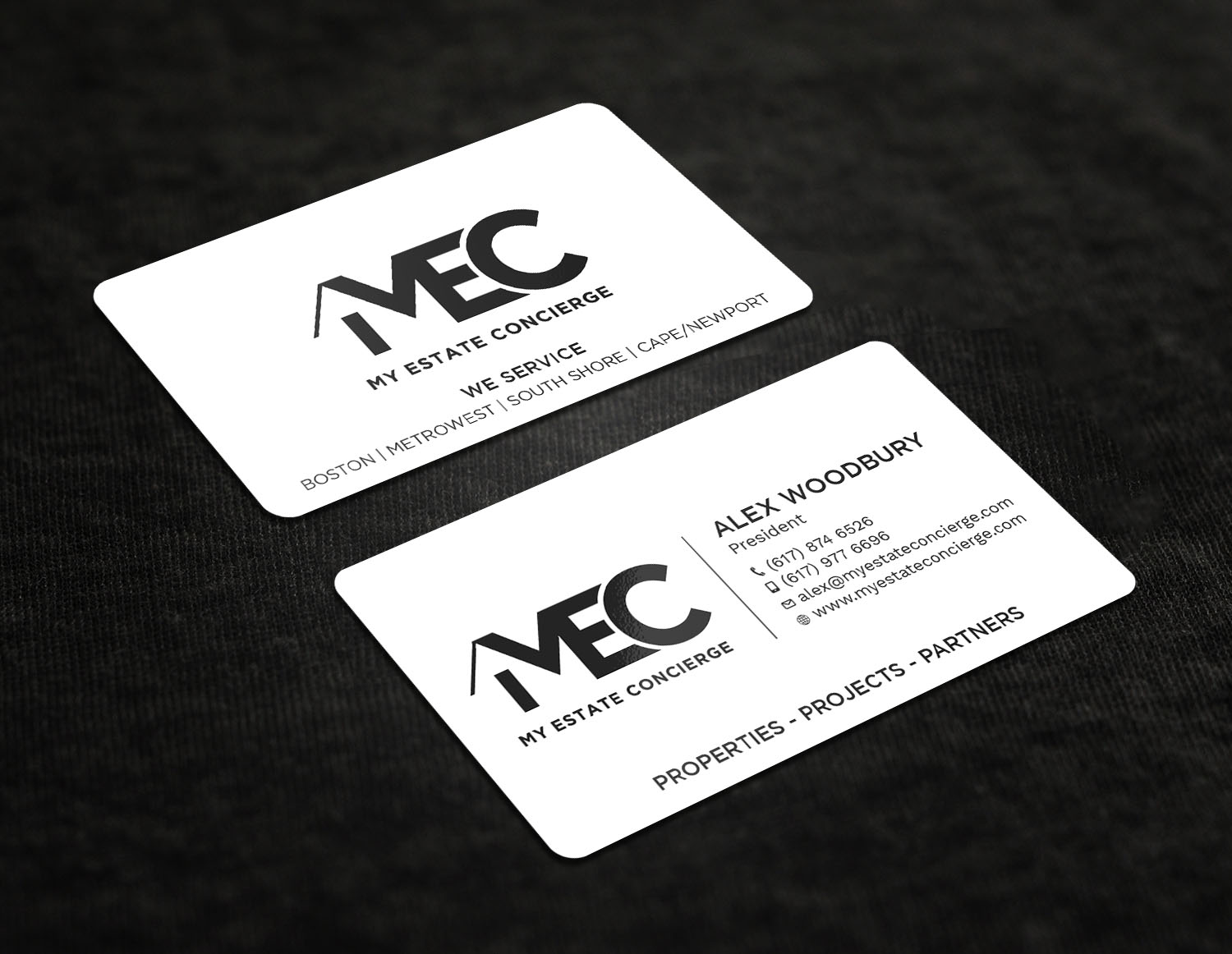 Diseño de Tarjeta de Presentación por Tripti Ranjan Gain para My Estate Concierge | Diseño #25091851