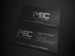 Diseño de Tarjeta de Presentación por Tripti Ranjan Gain para My Estate Concierge | Diseño: #25091853