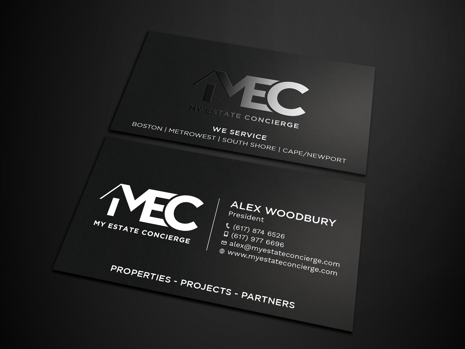 Diseño de Tarjeta de Presentación por Tripti Ranjan Gain para My Estate Concierge | Diseño #25091854