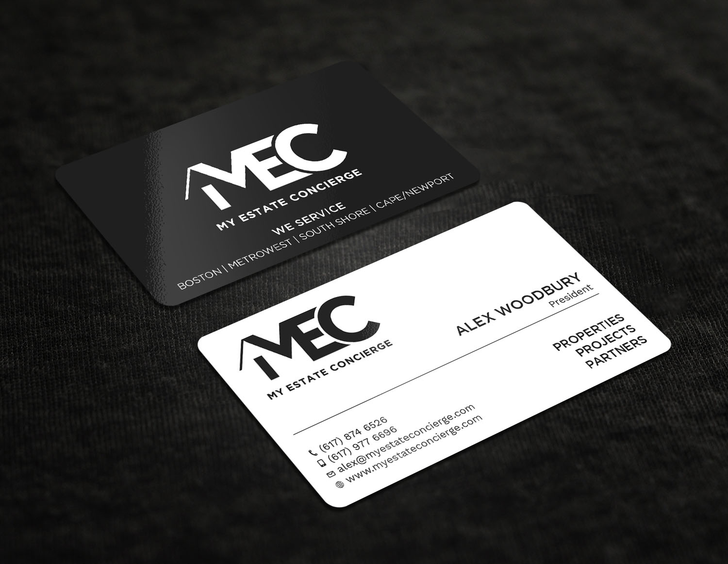 Diseño de Tarjeta de Presentación por Tripti Ranjan Gain para My Estate Concierge | Diseño #25091855