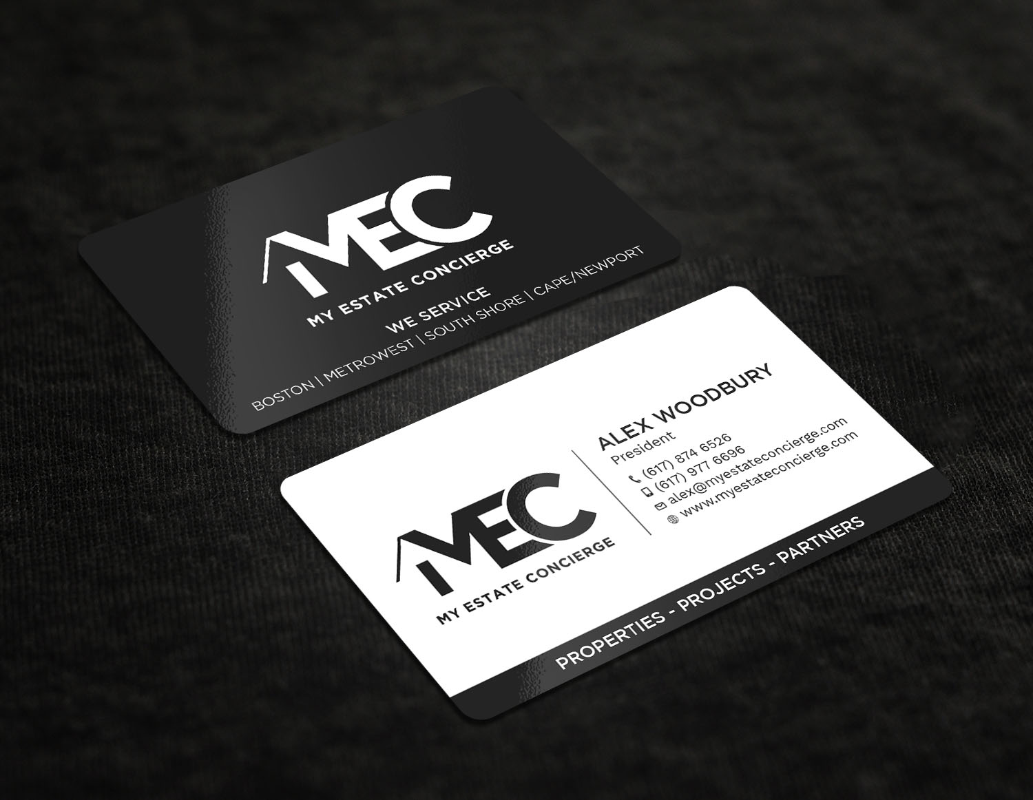 Diseño de Tarjeta de Presentación por Tripti Ranjan Gain para My Estate Concierge | Diseño #25091859