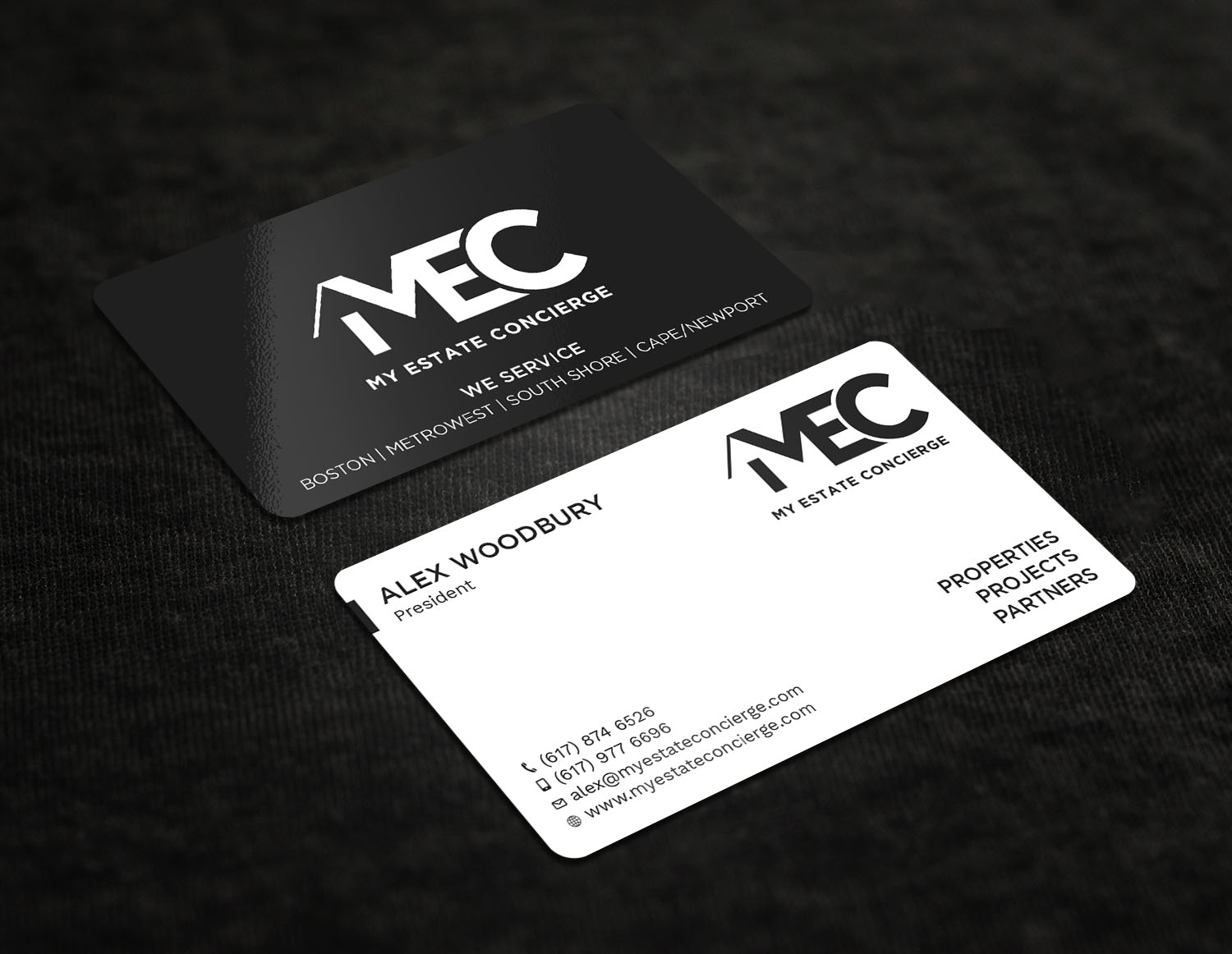 Diseño de Tarjeta de Presentación por Tripti Ranjan Gain para My Estate Concierge | Diseño #25091861