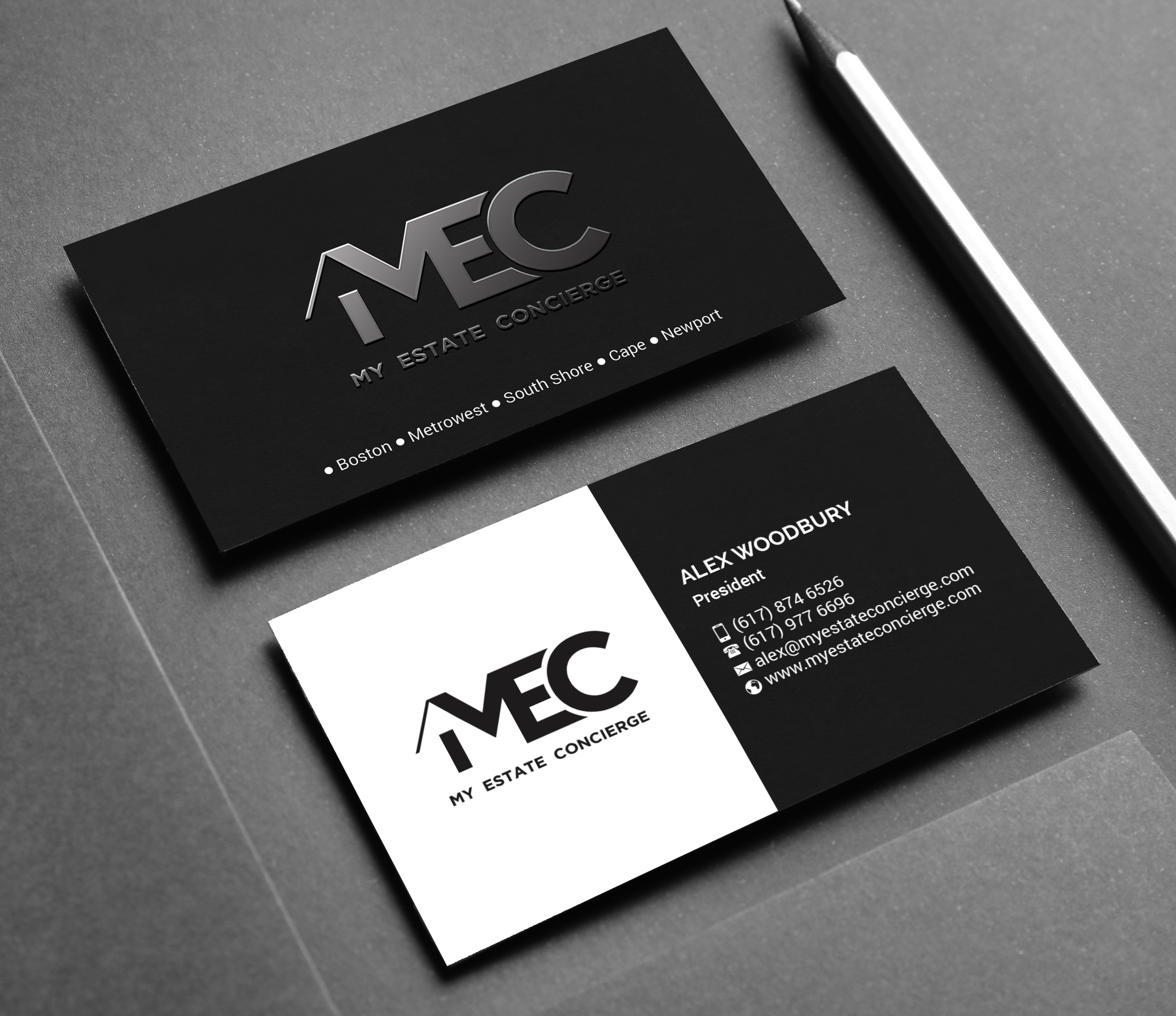 Design de Carte de Visite par R.design pour My Estate Concierge | Design #25092114