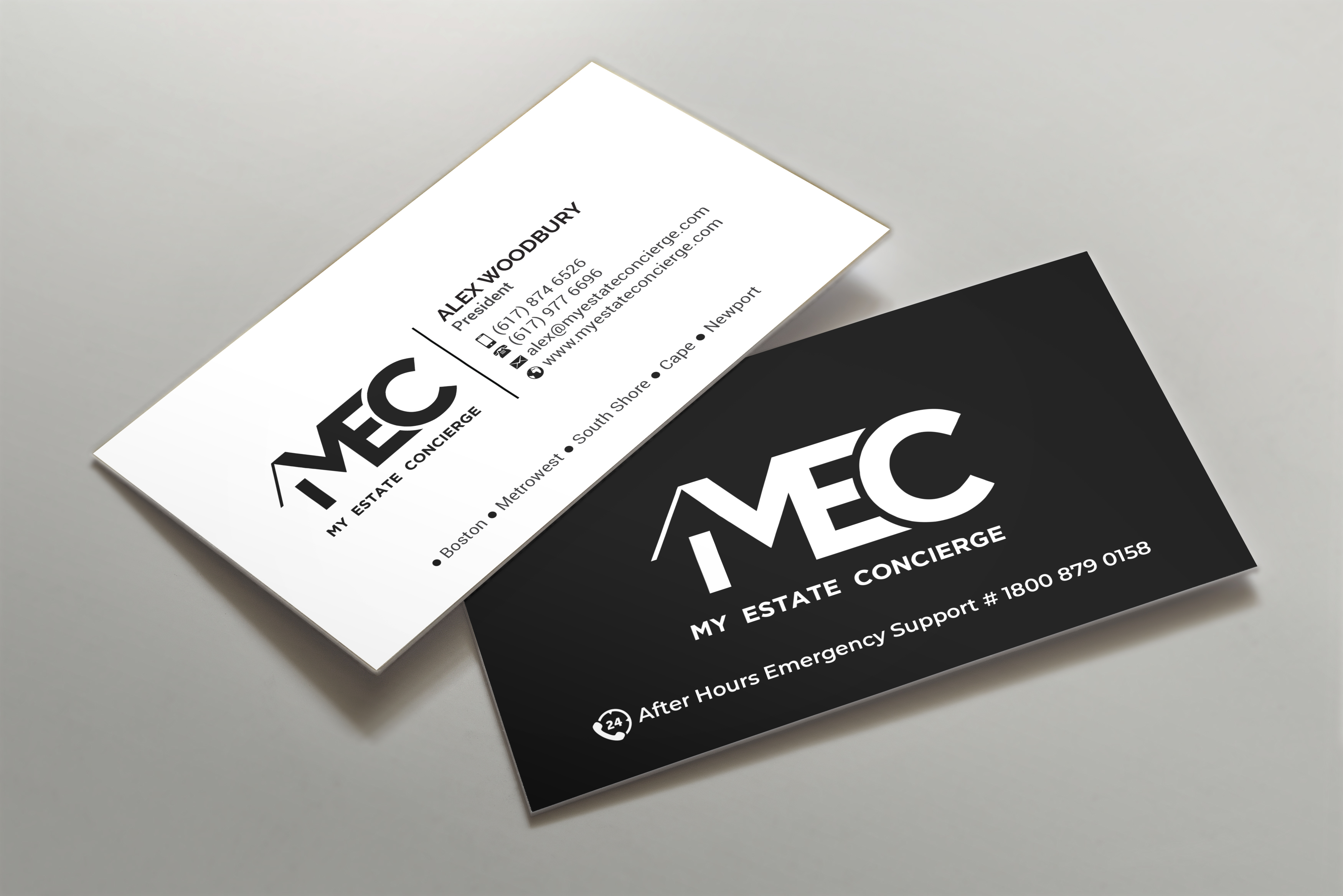 Design de Carte de Visite par R.design pour My Estate Concierge | Design #25100993