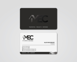 Visitenkarten-Design von MDesign für My Estate Concierge | Design: #25102721