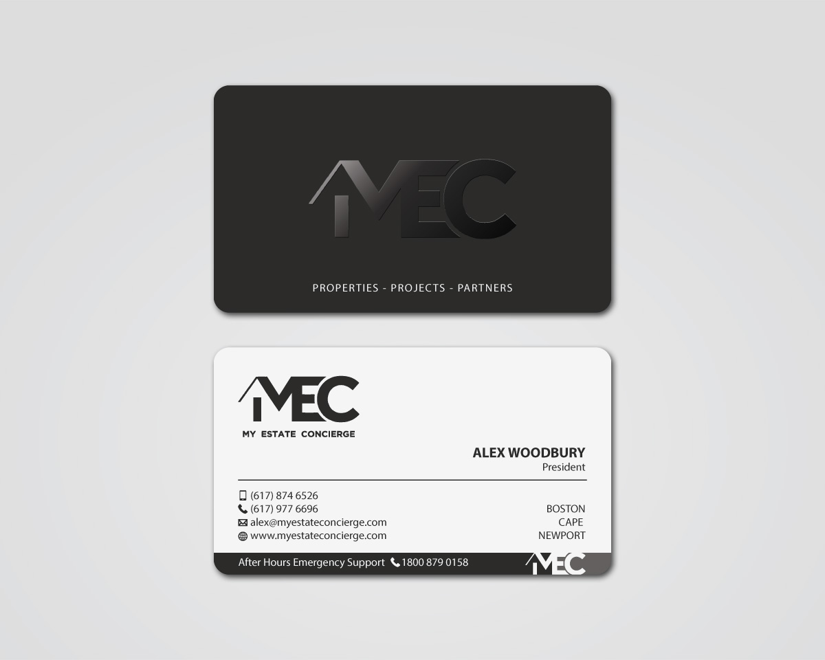 Design de Carte de Visite par MDesign pour My Estate Concierge | Design #25102725