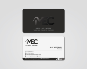 Visitenkarten-Design von MDesign für My Estate Concierge | Design: #25102726