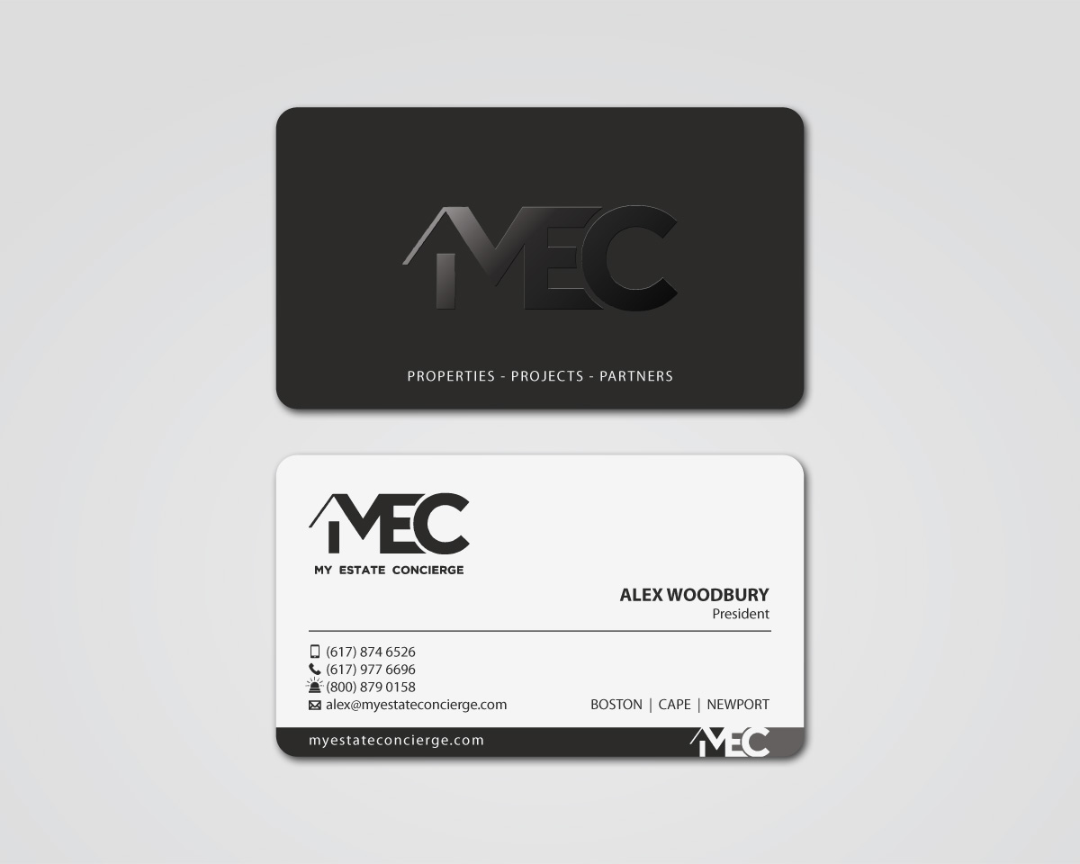 Business Card Design by MDesign for My Estate Concierge | Design #25126616