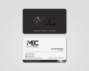 Design de Carte de Visite par MDesign pour My Estate Concierge | Design : #25126616