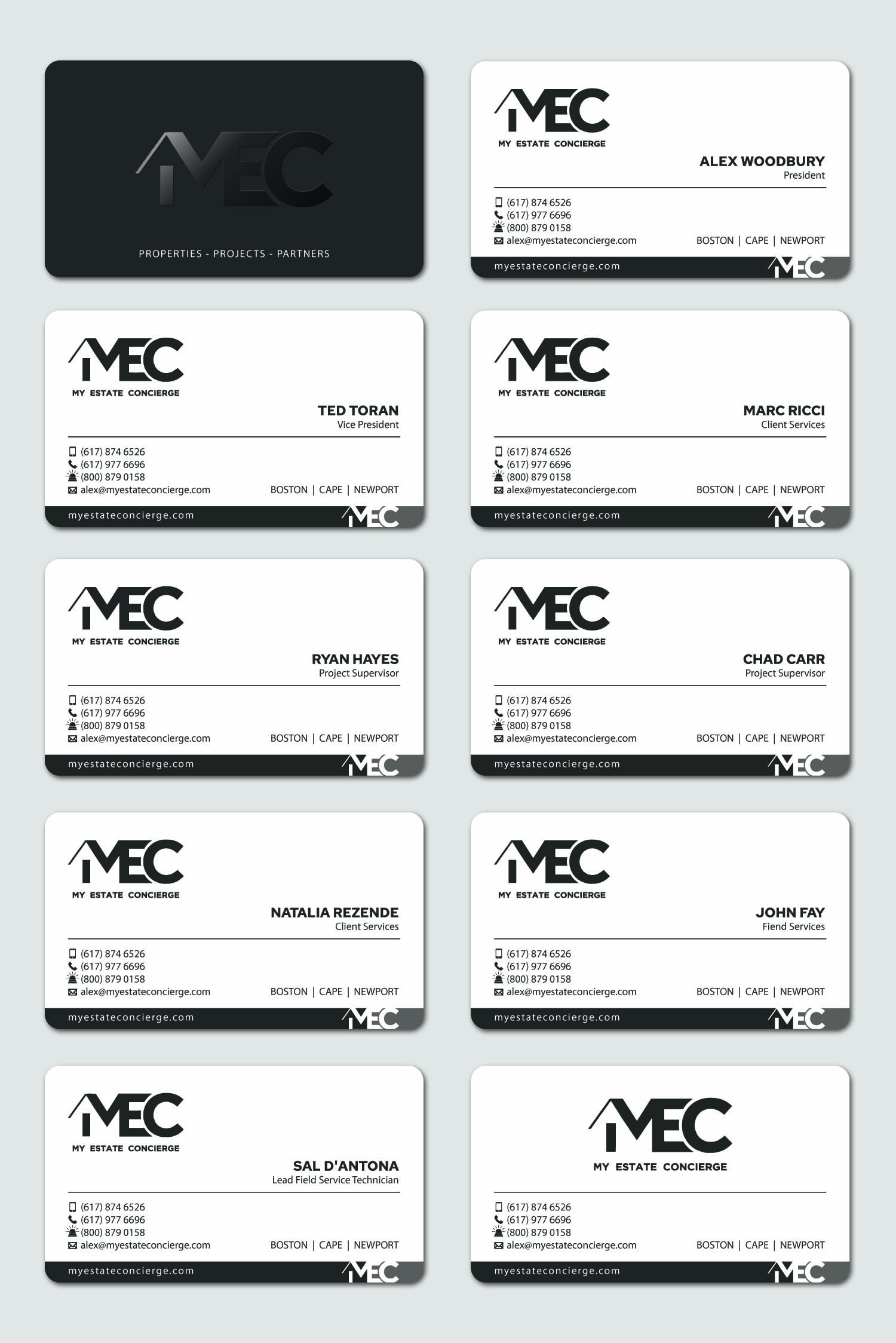 Business Card Design by MDesign for My Estate Concierge | Design #25175875