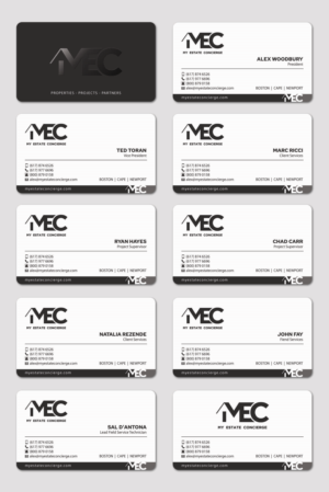 Design de Carte de Visite par MDesign pour My Estate Concierge | Design : #25175875