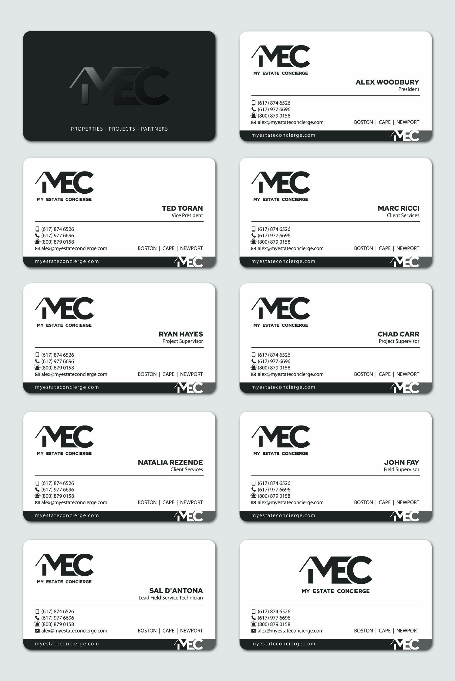 Business Card Design by MDesign for My Estate Concierge | Design #25184048