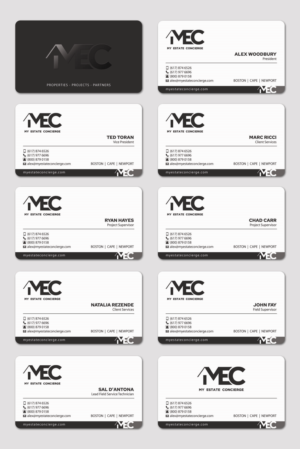 Design de Carte de Visite par MDesign pour My Estate Concierge | Design : #25184048