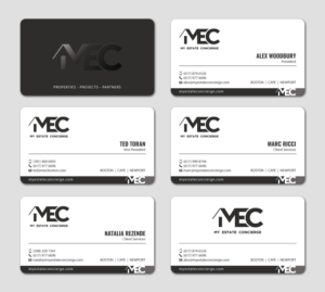 Design de Carte de Visite par MDesign pour My Estate Concierge | Design : #25332417