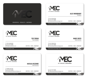 Design de Carte de Visite par MDesign pour My Estate Concierge | Design : #25364463