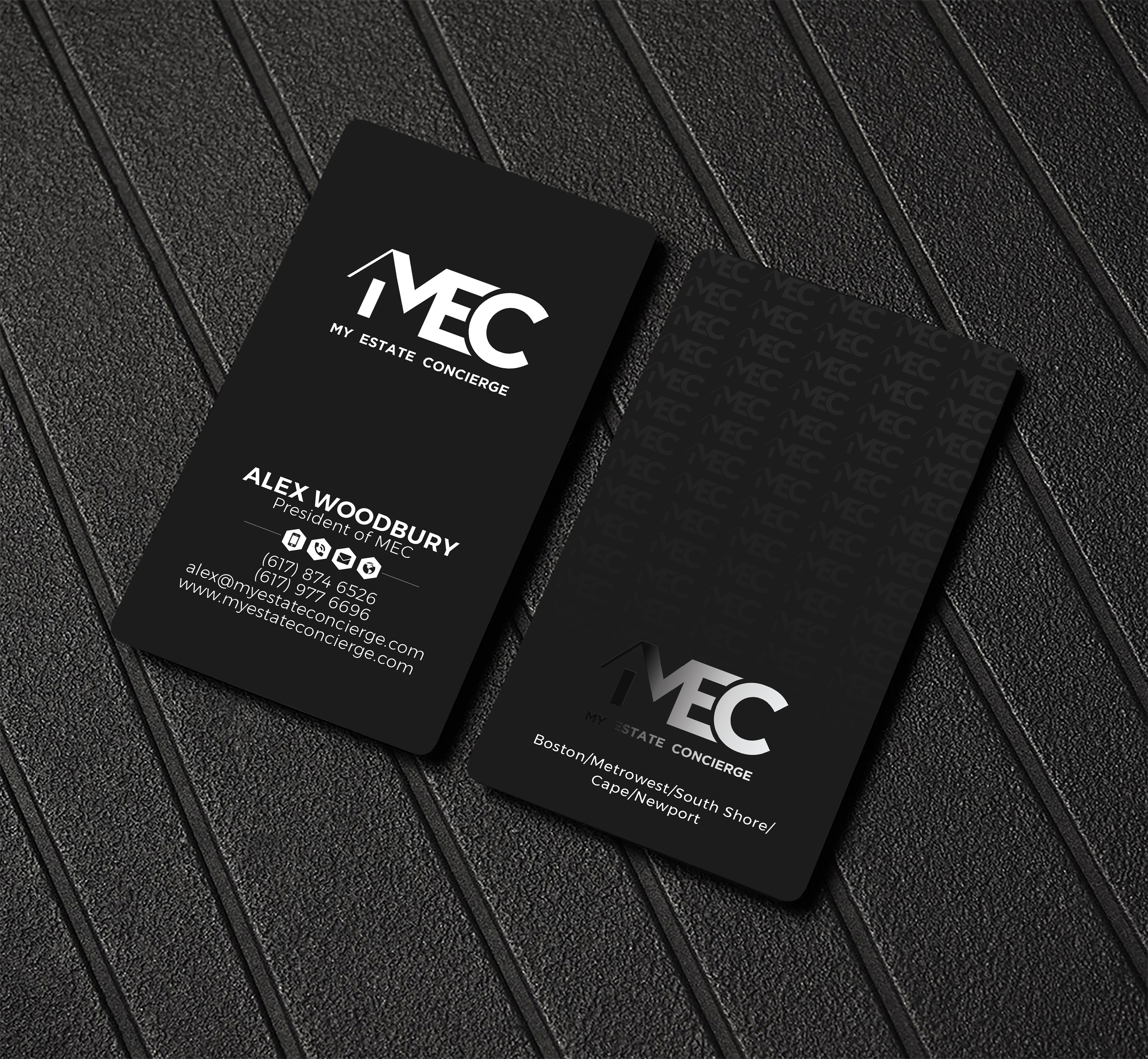 Design de Carte de Visite par Bold Pixels pour My Estate Concierge | Design #25094008