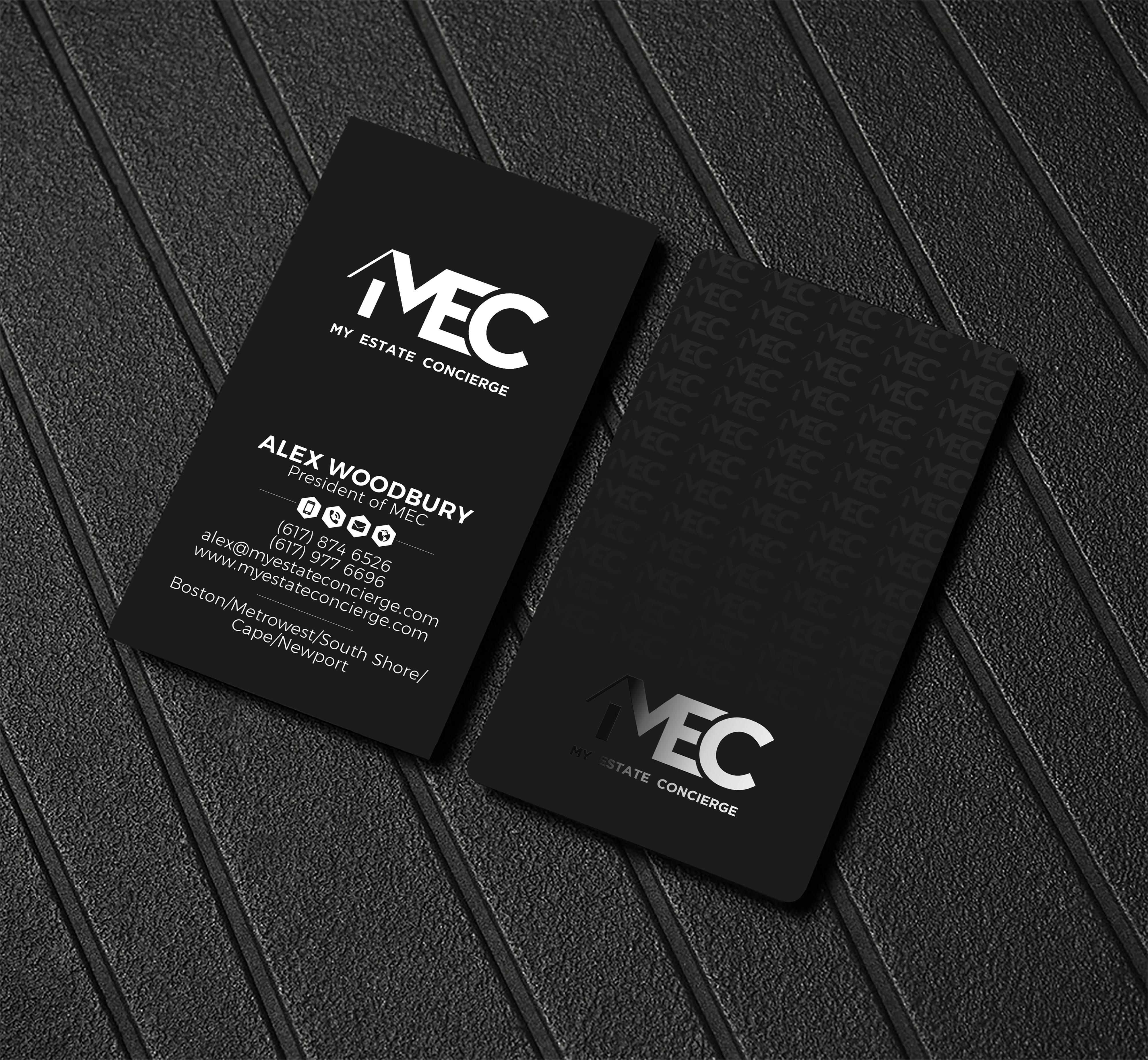 Design de Carte de Visite par Bold Pixels pour My Estate Concierge | Design #25094009