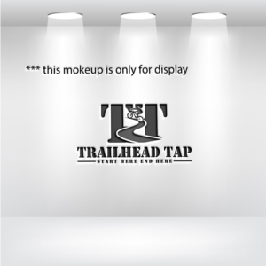 Trailhead Tap Start Here End Here | Logo Design by Ochieng