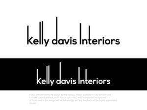 Kelly Davis Interiors | Diseño de Logo por adnan001 2