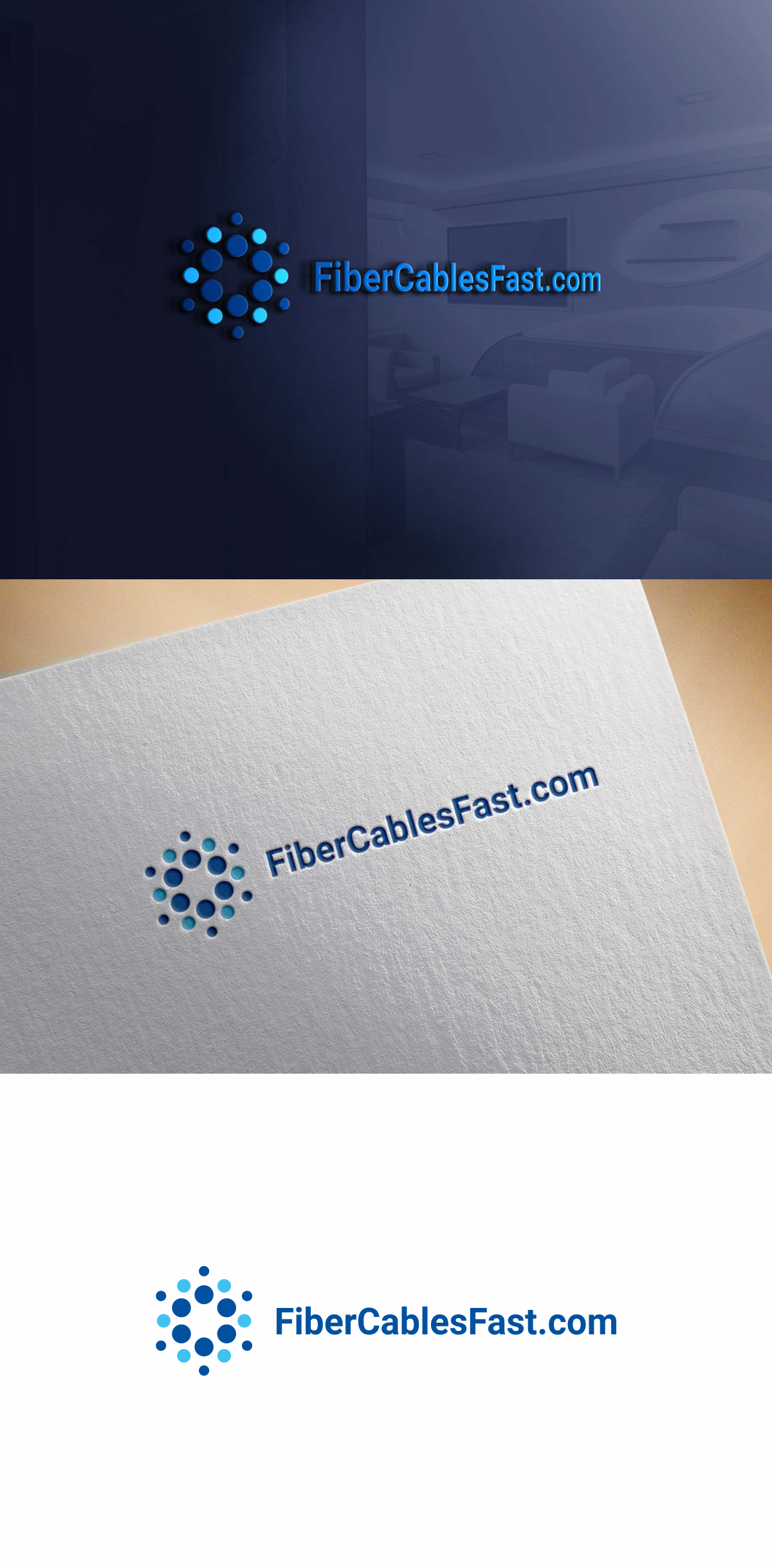 Logo Design by ViciouSaint for FiberCablesDirect.com | Design #25090156