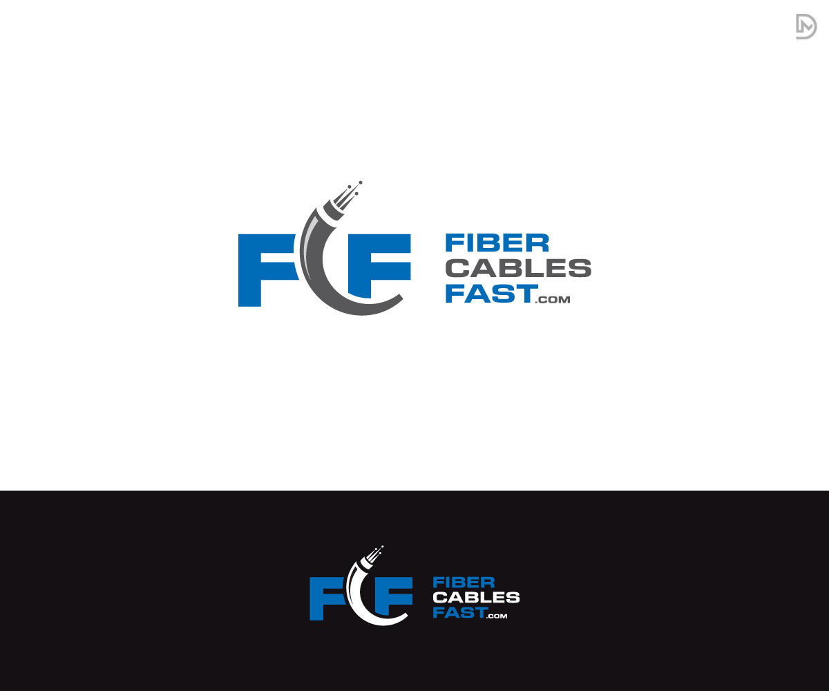 Logo Design by D_Mantra for FiberCablesDirect.com | Design #25091162