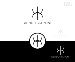 Kendo Kaponi     (KK) | Logo-Design von Dot Design 3