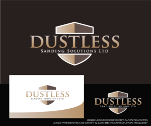 Diseño de Logo por alvinnavarra para Dustless Sanding Services imited | Diseño: #25112431