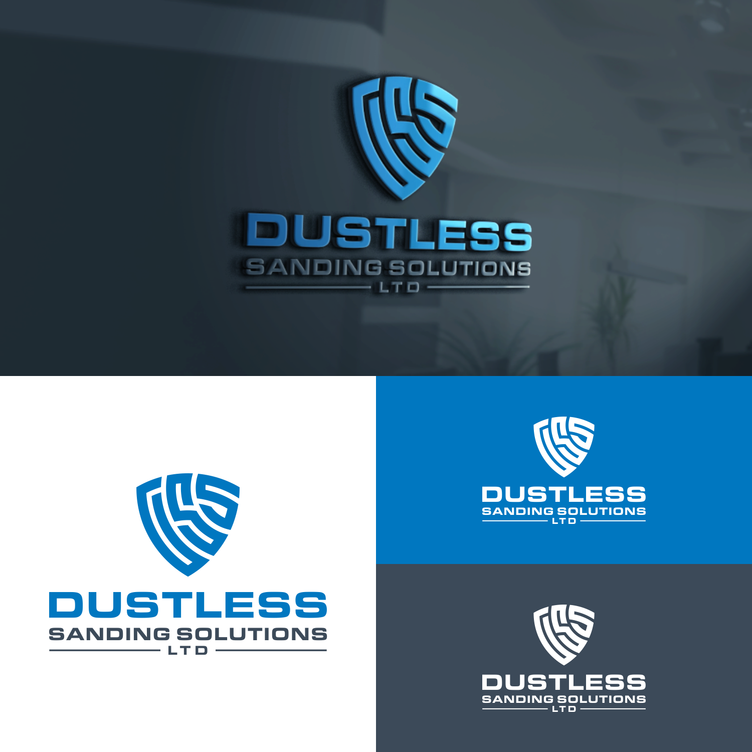 Diseño de Logo por setyopras878 (kak chen) para Dustless Sanding Services imited | Diseño: #25090383