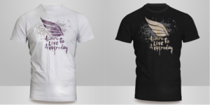 Free Life | T-Shirt-Design von Kero