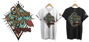 Free Life | T-shirt Design by Al Pech