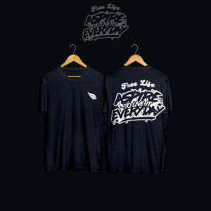 Free Life | T-shirt Design by HELLOCRUNK