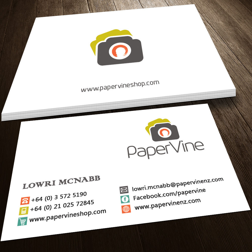 Diseño de Tarjeta de Presentación por Sandaruwan para PaperVine | Diseño #3825029