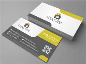 Business Card Design by AwsomeD for PaperVine | Design #3822940