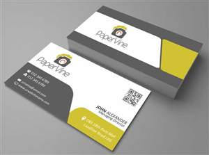 Business Card Design by AwsomeD for PaperVine | Design: #3822941