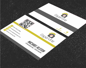 Business Card Design by AwsomeD for PaperVine | Design: #3822942